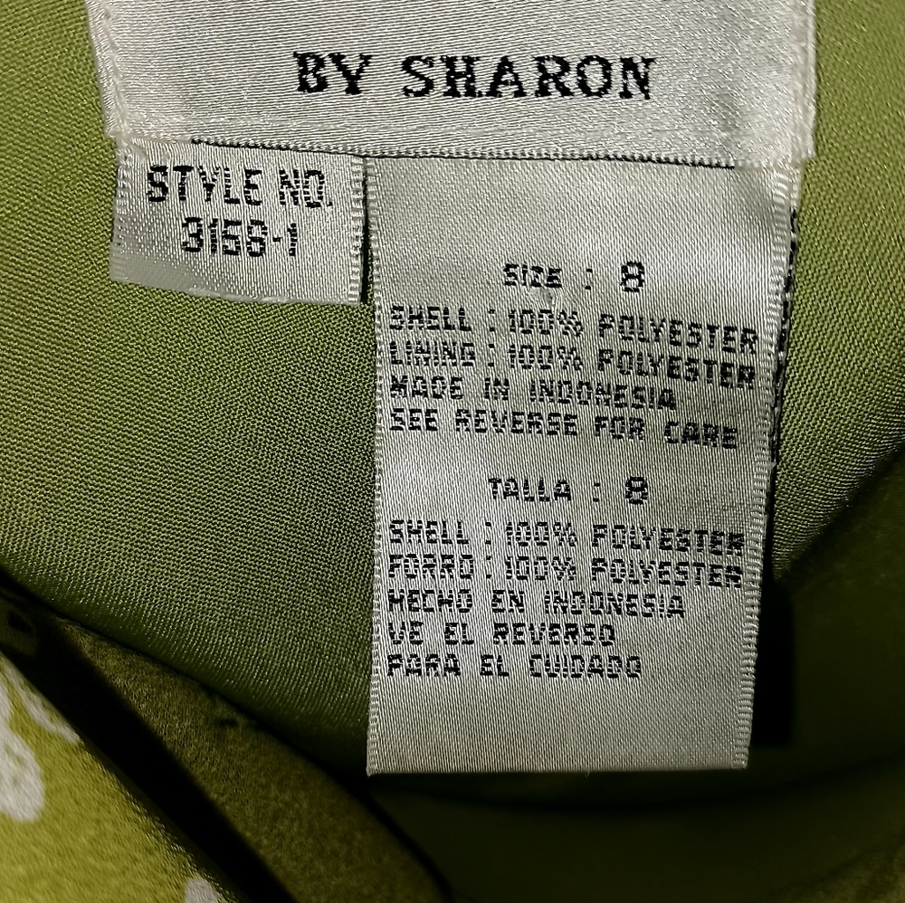 By Sharon size 8 spring dress